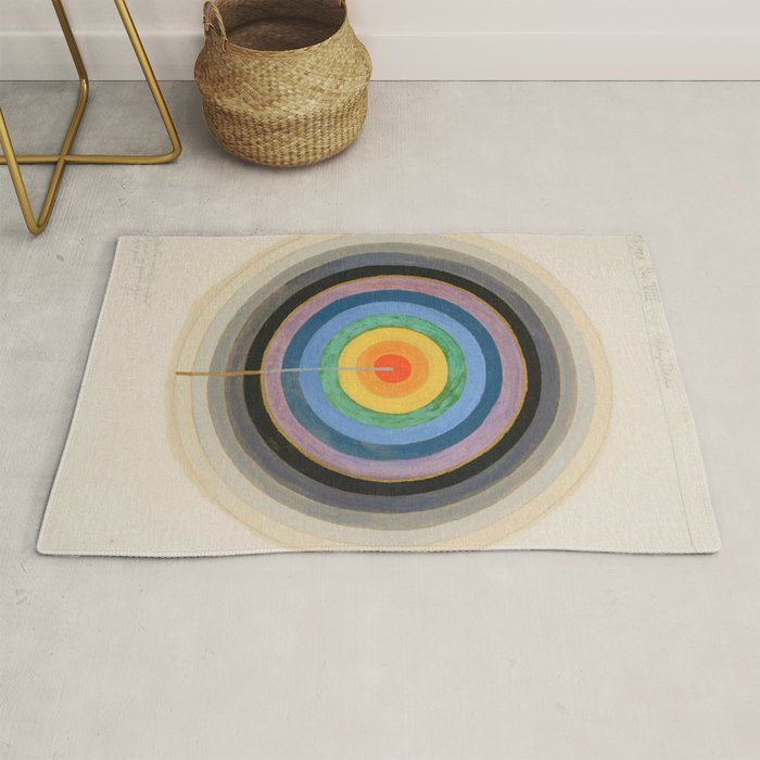 Hilma af Klint "Series VIII. Picture of the Starting Point (1920)" Rug Gallery Image 1