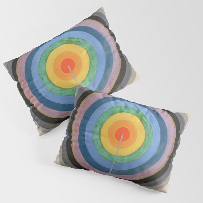 Hilma af Klint "Series VIII. Picture of the Starting Point (1920)" Pillow Sham Gallery Image 1