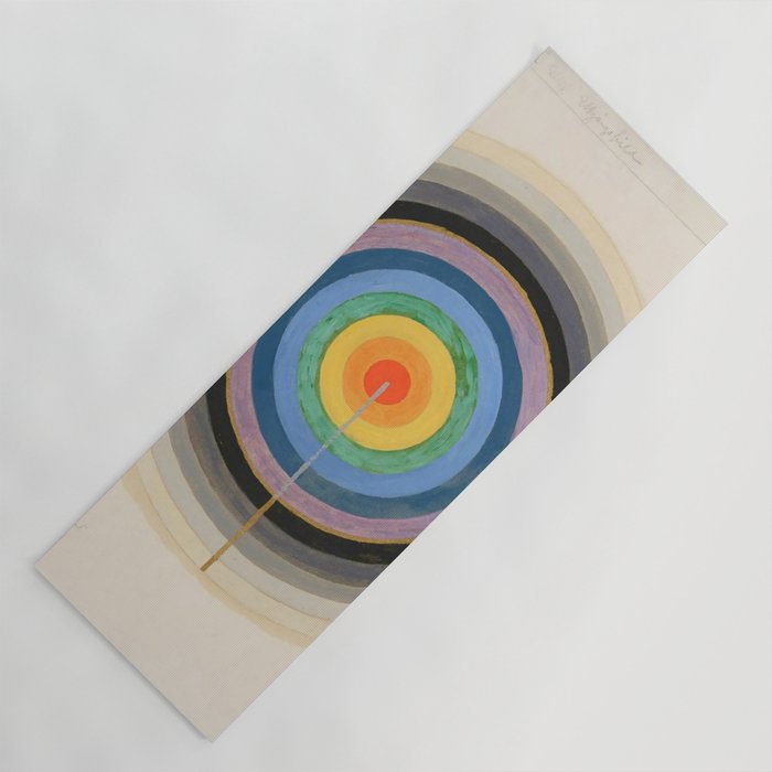 Hilma af Klint "Series VIII. Picture of the Starting Point (1920)" Yoga Mat Gallery Image 1