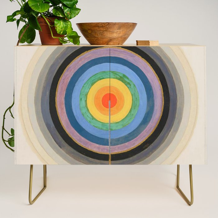 Hilma af Klint "Series VIII. Picture of the Starting Point (1920)" Credenza Gallery Image 1
