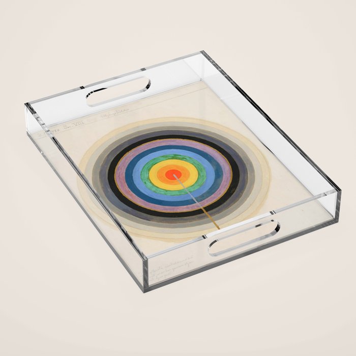 Hilma af Klint "Series VIII. Picture of the Starting Point (1920)" Acrylic Tray Gallery Image 1