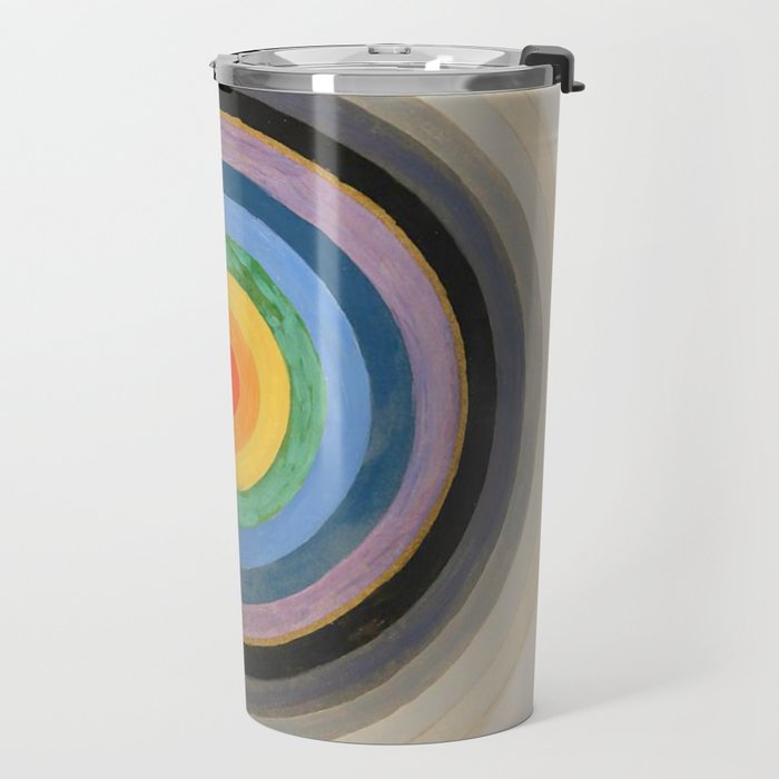 Hilma af Klint "Series VIII. Picture of the Starting Point (1920)" Travel Mug Gallery Image 2