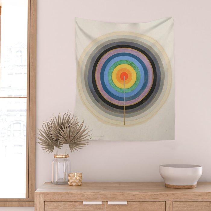 Hilma af Klint "Series VIII. Picture of the Starting Point (1920)" Wall Tapestry Gallery Image 2