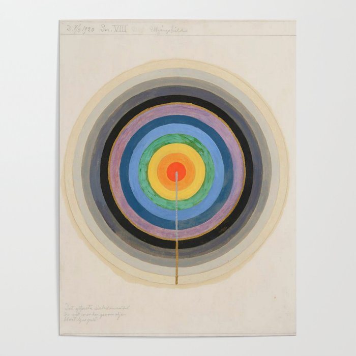 Hilma af Klint "Series VIII. Picture of the Starting Point (1920)" Poster Gallery Image 4