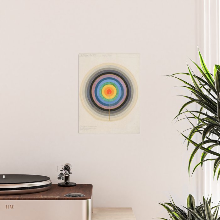 Hilma af Klint "Series VIII. Picture of the Starting Point (1920)" Poster Gallery Image 2