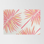 Tropical Fan Palm - Pink Palette Rug Gallery Image 2