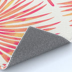 Tropical Fan Palm - Pink Palette Rug Gallery Image 4