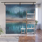 Evening Mist Wall Mural Gallery Image 1
