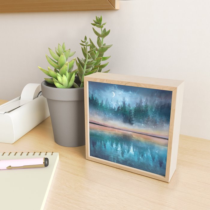 Evening Mist Mini Art Print Gallery Image 2