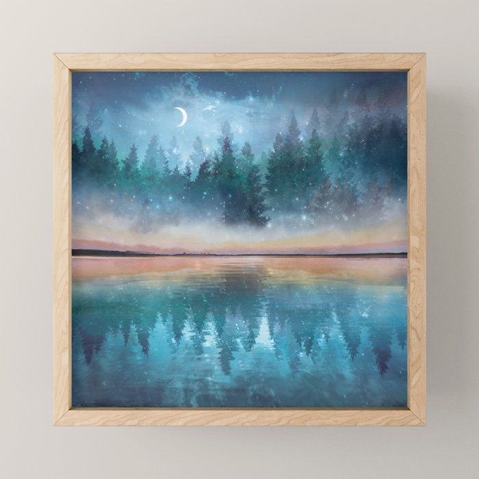 Evening Mist Mini Art Print Gallery Image 1