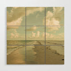 Clouds and Sea Wood Wall Art Gallery Image 1