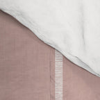 Modern Boho Serenity Stripes Mauve Comforter Gallery Image 4
