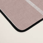 Modern Boho Serenity Stripes Mauve Desk Mat Gallery Image 4