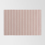 Modern Boho Serenity Stripes Mauve Rug Gallery Image 2