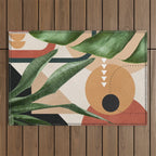 Nature Geometry 14 Outdoor Rug Gallery Image 1