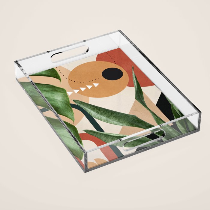 Nature Geometry 14 Acrylic Tray Gallery Image 1