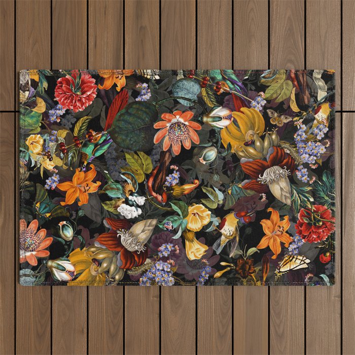 World of Birds IV Outdoor Rug Gallery Image 1