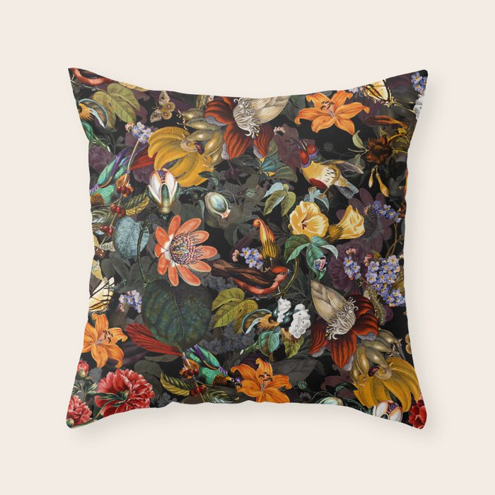 World of Birds IV Throw Pillow Gallery Image 6