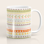 Vintage tropical summer nature art pattern Coffee Mug Gallery Image 1