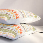 Vintage tropical summer nature art pattern Pillow Sham Gallery Image 3