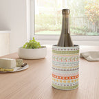 Vintage tropical summer nature art pattern Wine Chiller Gallery Image 4
