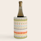 Vintage tropical summer nature art pattern Wine Chiller Gallery Image 3