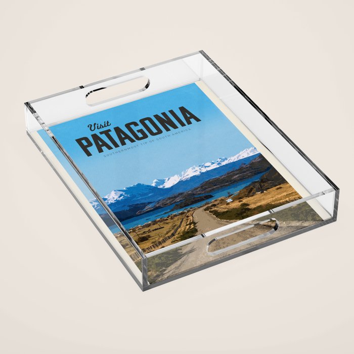 Visit Patagonia Acrylic Tray Gallery Image 1