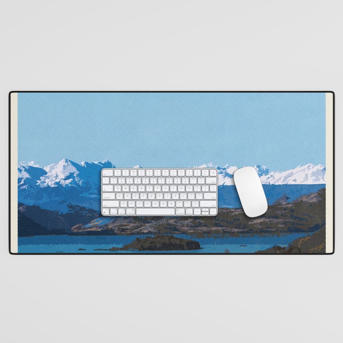 Visit Patagonia Desk Mat Gallery Image 1