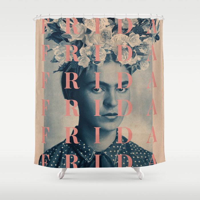 for Frida Shower Curtain Gallery Image 1
