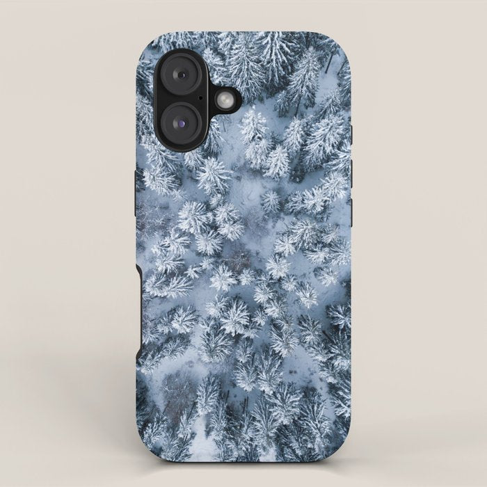 Winter Pine Forest iPhone Case Gallery Image 1