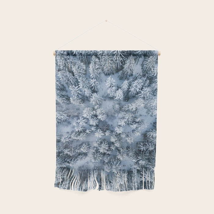 Winter Pine Forest Wall Hanging Gallery Image 1
