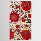Bokhara Suzani Uzbekistan Floral Print Tablecloth Gallery Image 2