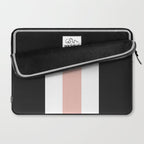 Accent (Black & Pink) Laptop Sleeve Gallery Image 2