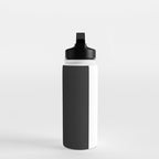Accent (Black & Pink) Water Bottle Gallery Image 3