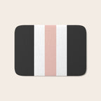 Accent (Black & Pink) Bath Mat Gallery Image 1