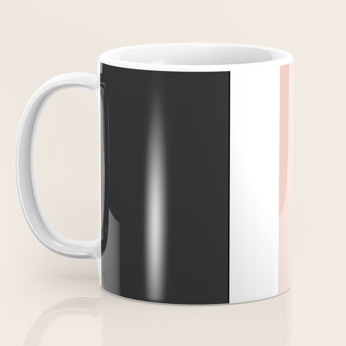 Accent (Black & Pink) Coffee Mug Gallery Image 3