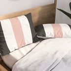 Accent (Black & Pink) Pillow Sham Gallery Image 2