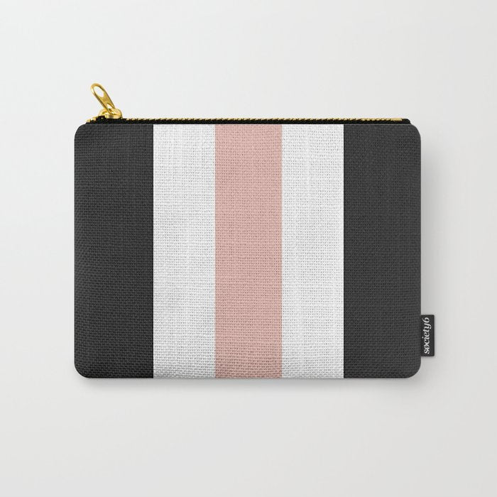 Accent (Black & Pink) Carry All Pouch Gallery Image 1
