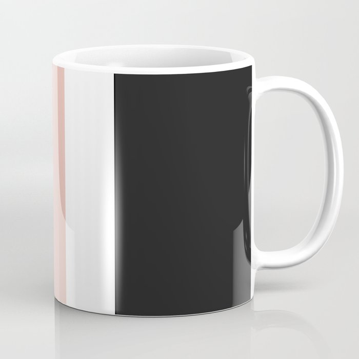 Accent (Black & Pink) Coffee Mug Gallery Image 1