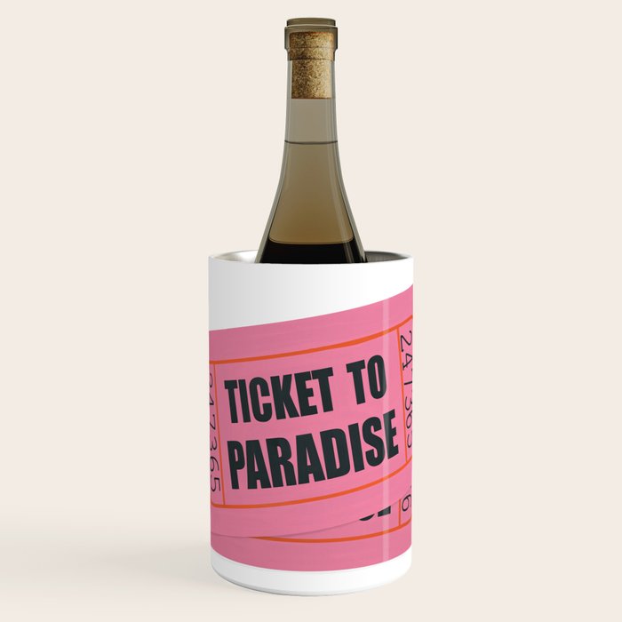 Two Tickets To Paradise Wine Chiller Gallery Image 1