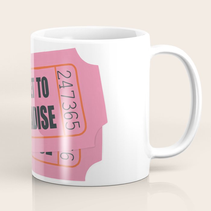 Two Tickets To Paradise Coffee Mug Gallery Image 1