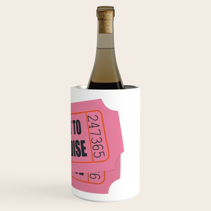 Two Tickets To Paradise Wine Chiller Gallery Image 3