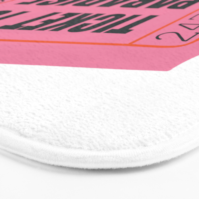 Two Tickets To Paradise Bath Mat Gallery Image 3