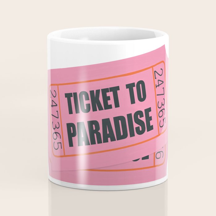 Two Tickets To Paradise Coffee Mug Gallery Image 4