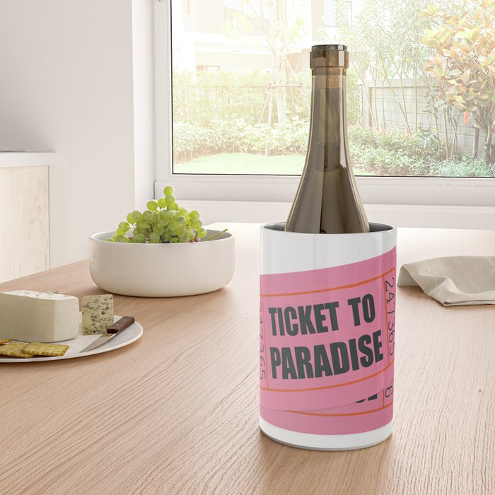 Two Tickets To Paradise Wine Chiller Gallery Image 4