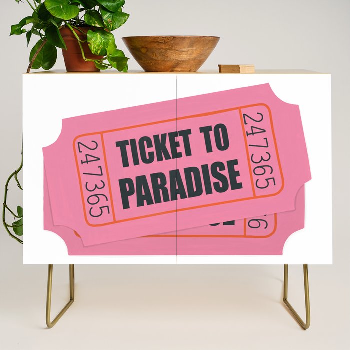 Two Tickets To Paradise Credenza Gallery Image 1