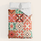 Winter Quilt Pattern no4 Duvet Cover Gallery Image 6