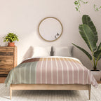 Color Block Line Abstract LII Boho Western Comforter Gallery Image 3