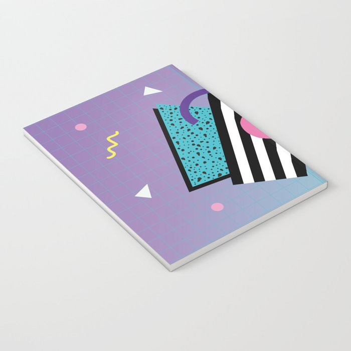 Memphis pattern 58 - 80s / 90s Retro Notebook Gallery Image 3