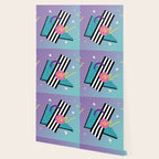 Memphis pattern 58 - 80s / 90s Retro Wallpaper Gallery Image 2